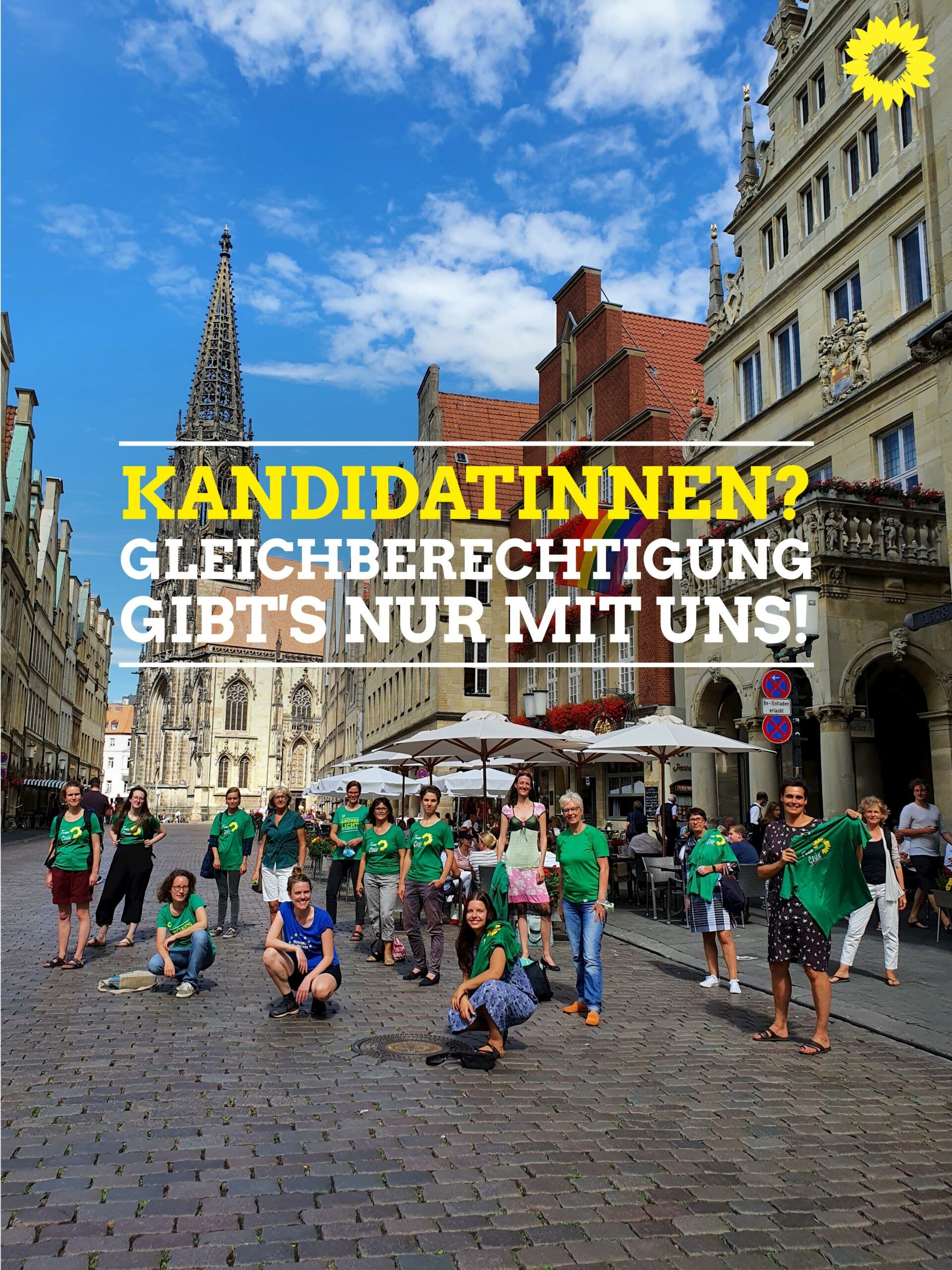 Nur die Grünen haben Gleichberechtigung auf Kandidat*innen-Listen