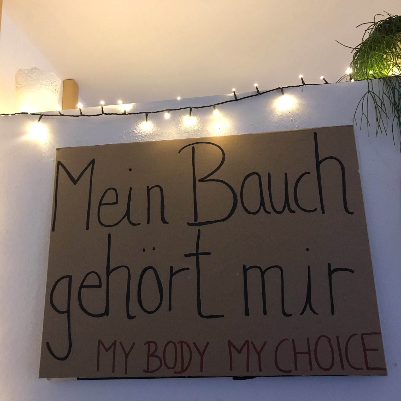 Grüne Solidarität für die, die sich für sexuelle Selbstbestimmung einsetzen