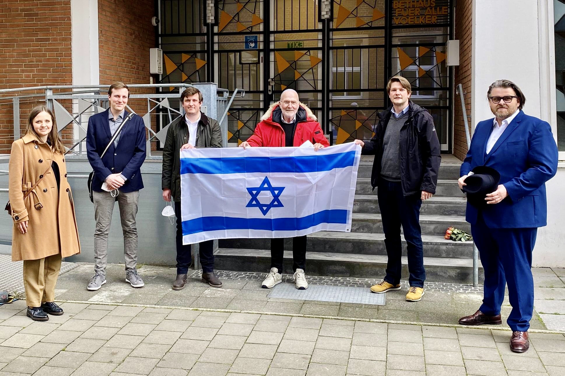 Parteivertreter*innen besuchen Jüdische Gemeinde Münster
