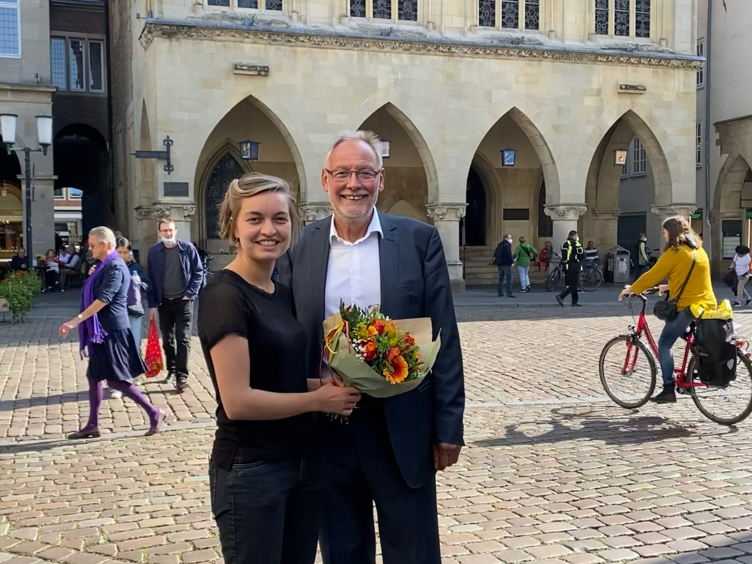 Glückwunsch zur Goldenen Rathaus-Gedenkmünze: GRÜNE gratulieren Gerd Joksch
