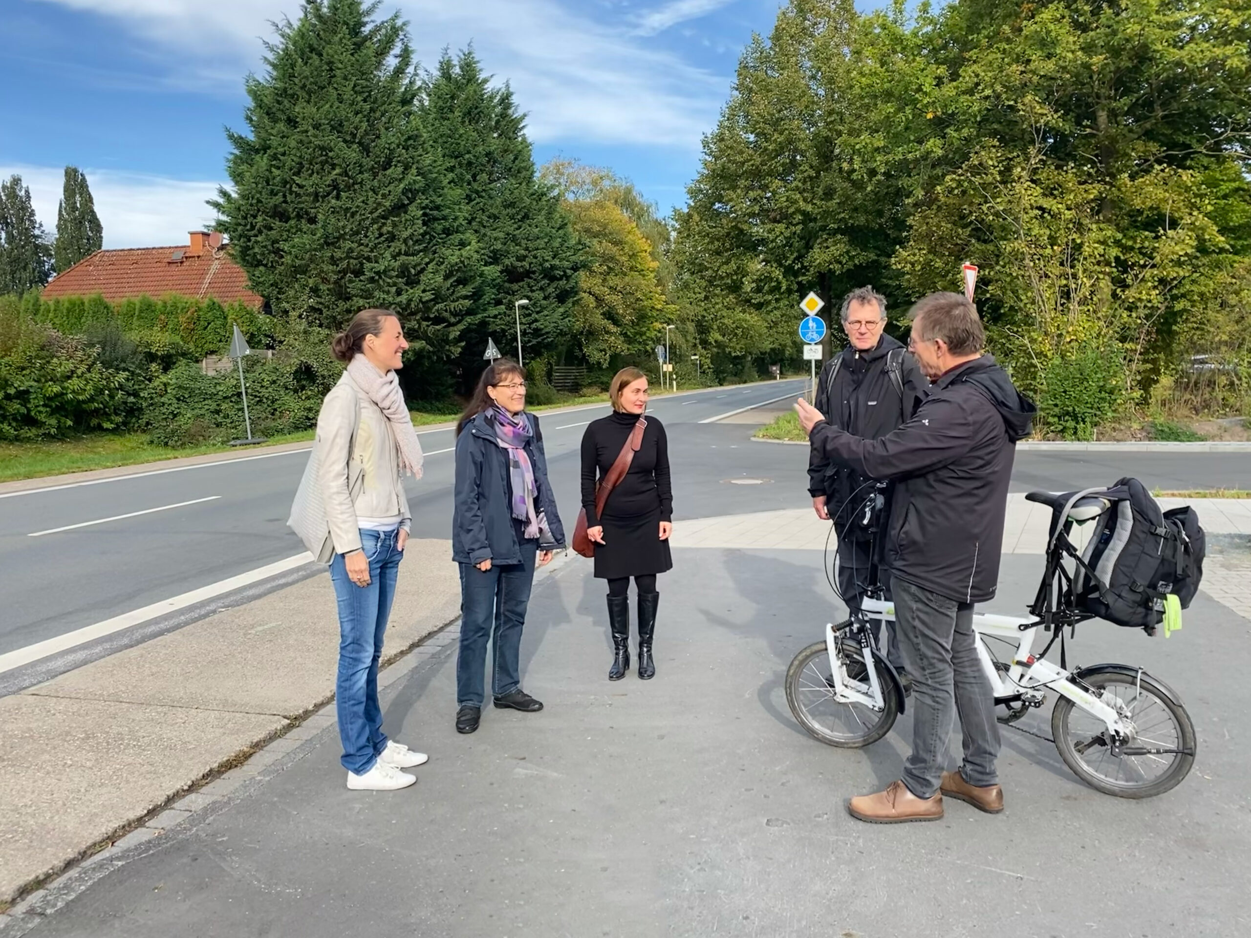 Mehr Verkehrssicherheit auf der Münsterstraße in Wolbeck