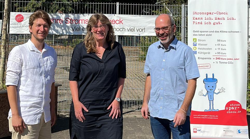 GRÜNE treffen Strom-Spar-Checker*innen der Caritas