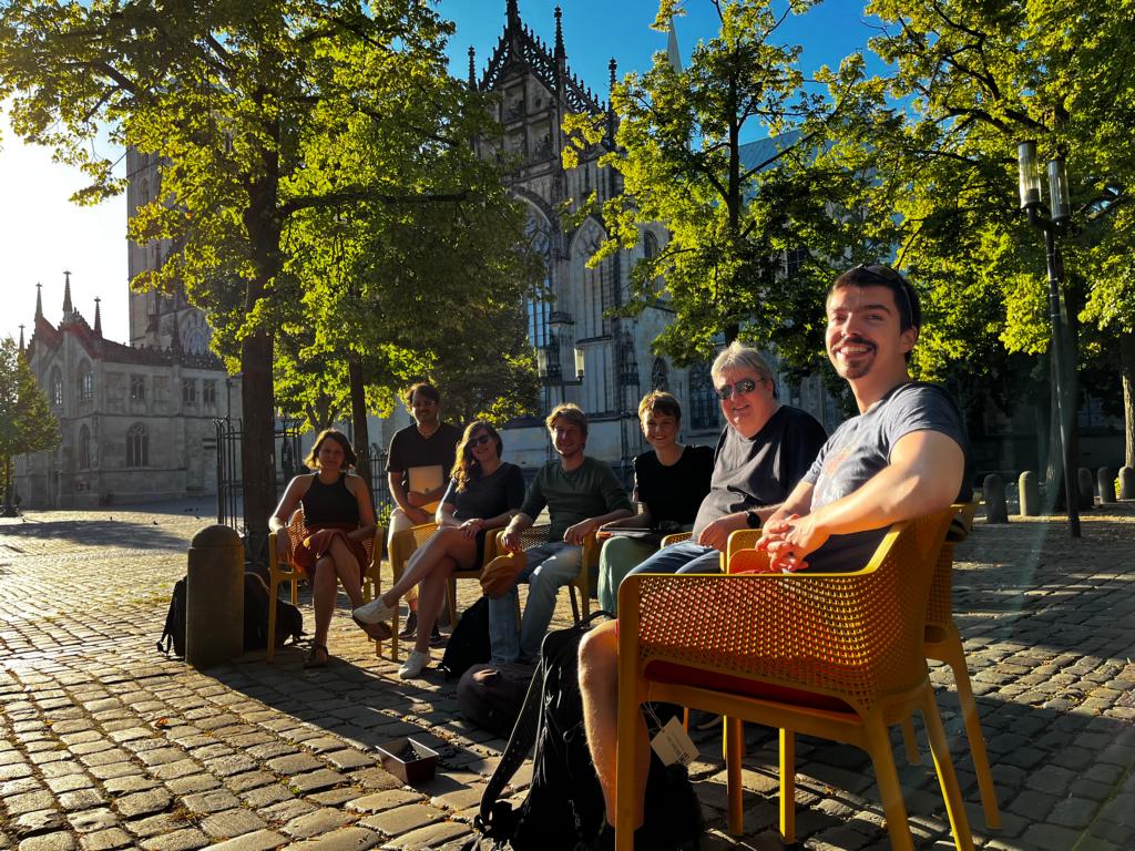 GRÜNEN-Vorstand tagt in der „Domplatz-Oase“