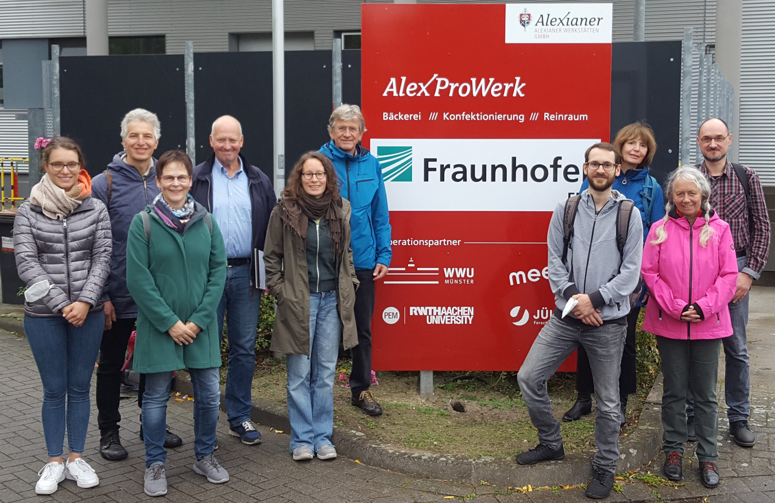 GRÜNE besuchen Fraunhofer Forschungsfertigung Batteriezelle (FFB)