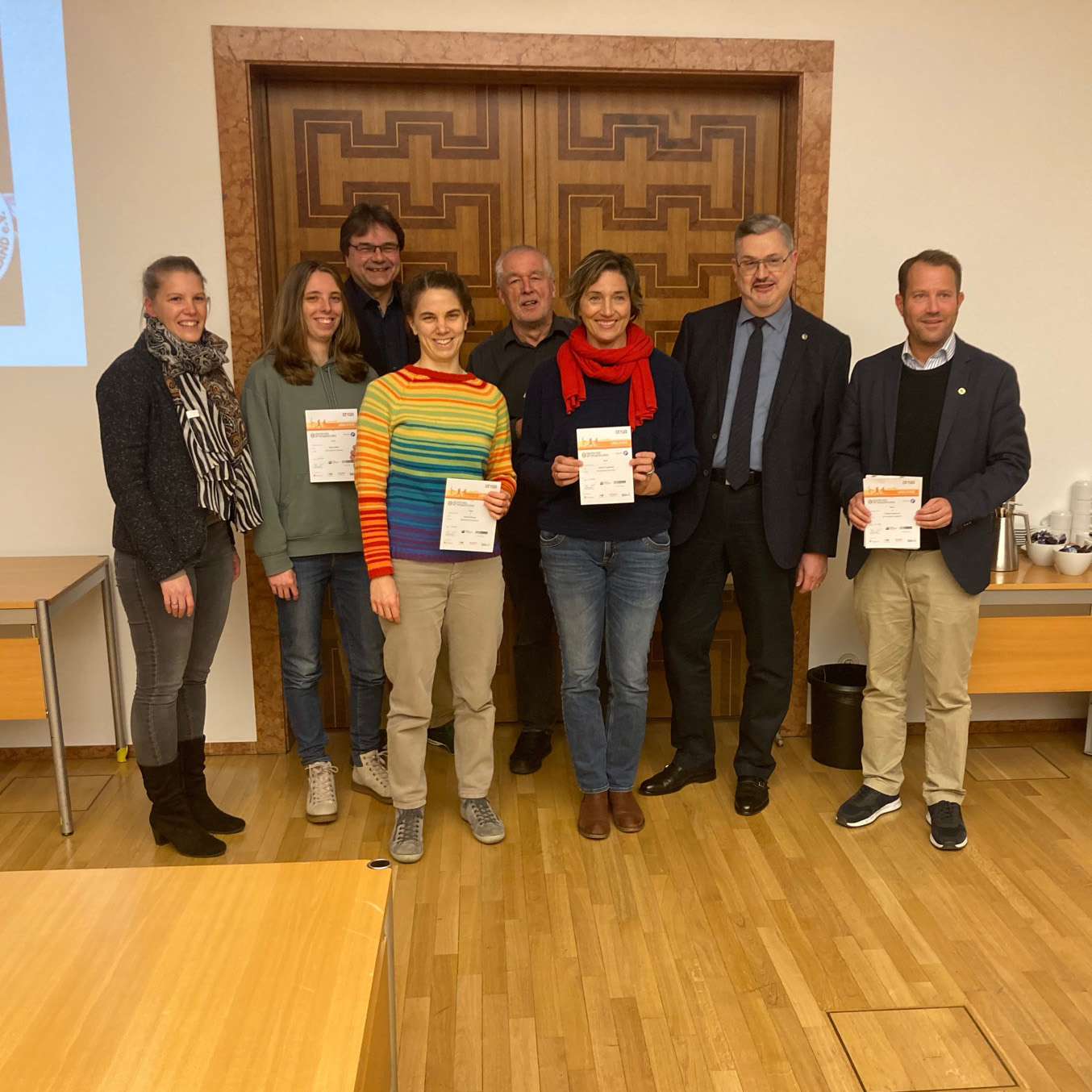 Sportlicher Sportausschuss – Mitglieder erhalten Sportabzeichen