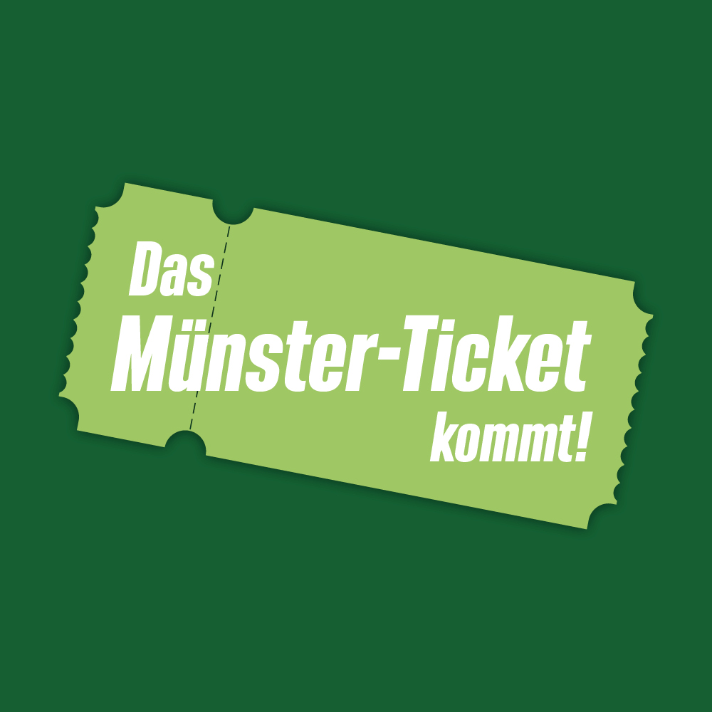 Mit dem Münster-Ticket günstig ans Ziel – Einstieg in den Ausstieg aus der Auto-Subventionierung