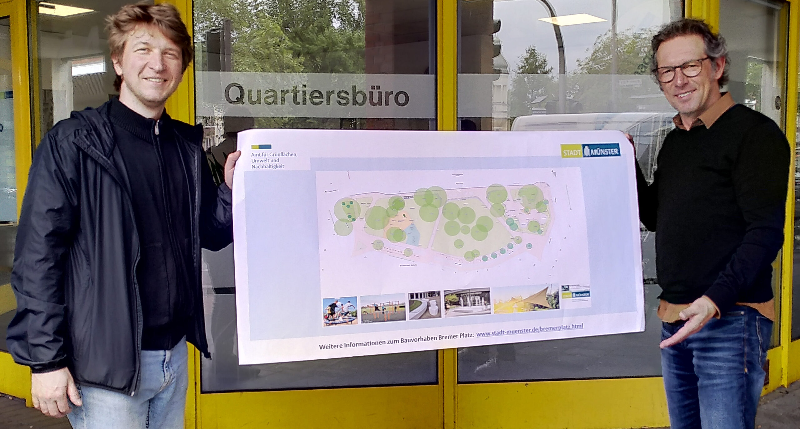 GRÜNE unterstützen das Quartiersmanagement am Bremer Platz und sammeln Ideen