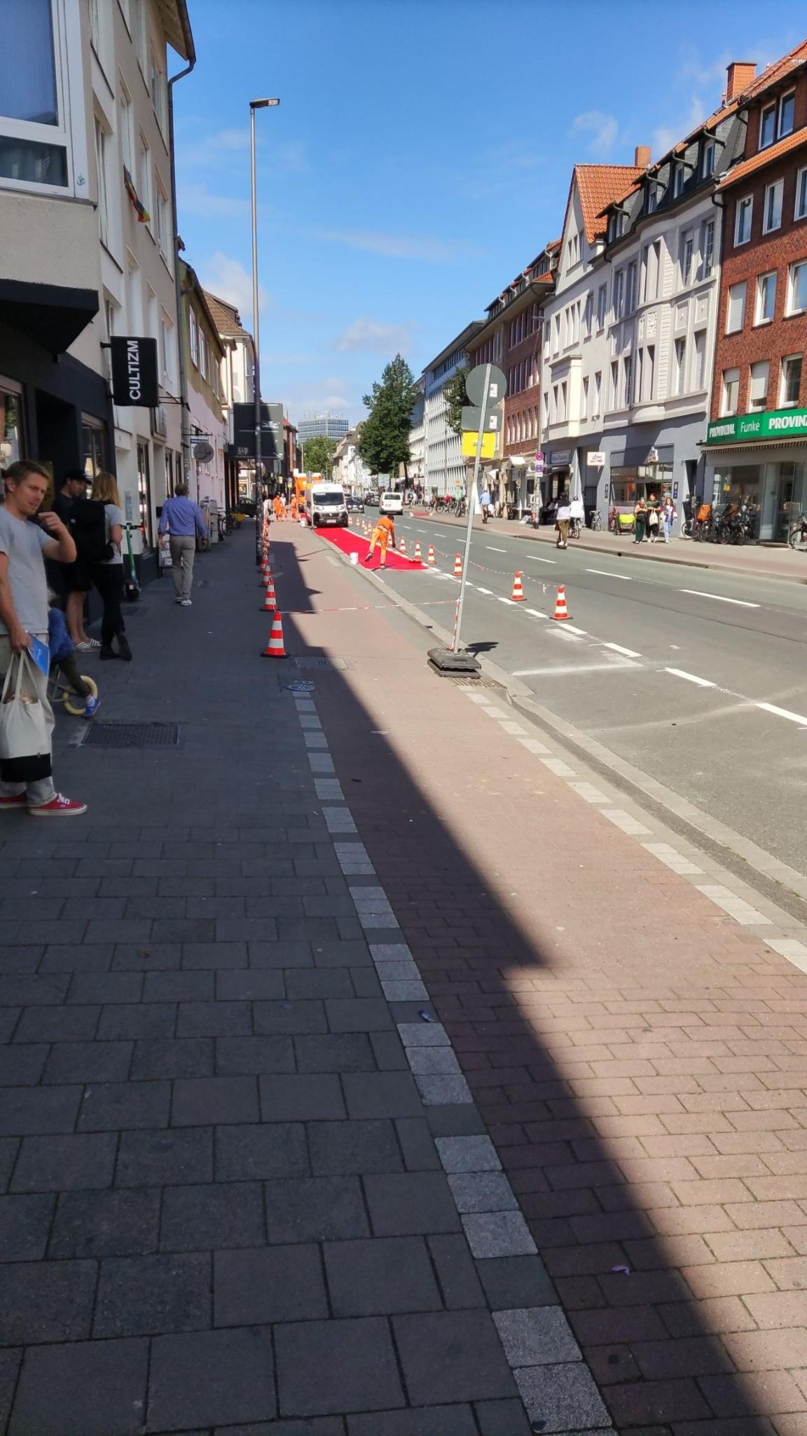 Wolbecker Straße: Mehr Platz für Rad- und Fußverkehr