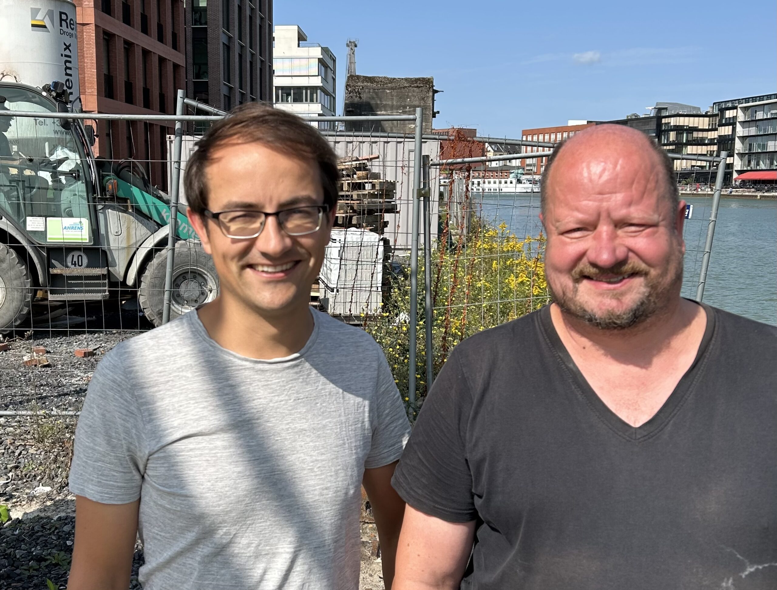 Dank Landesförderung: GRÜNE freuen sich auf nächste Schritte am Hafen