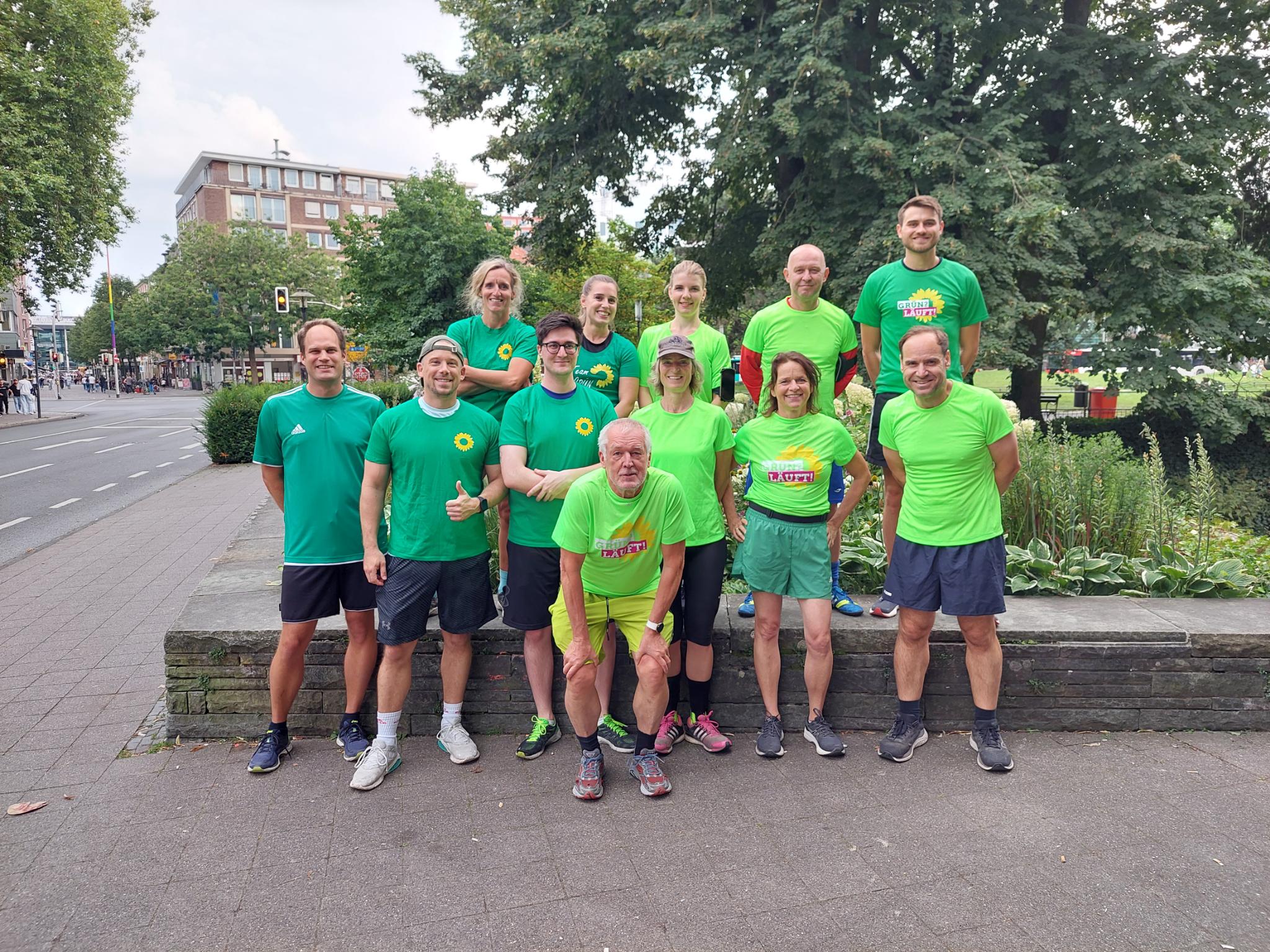 Grüne Staffeln trainieren für nächsten Volksbank Münster Marathon