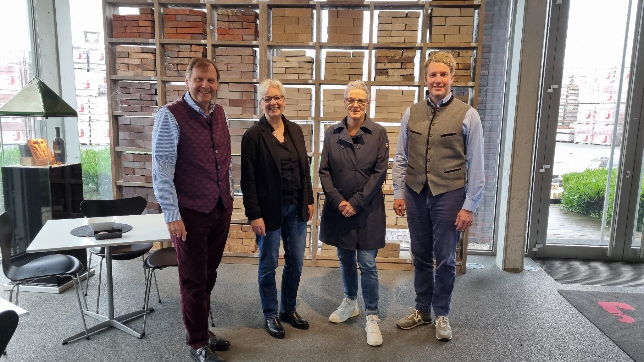 Hubertus Foyer, Maria Klein-Schmeink, Sylvia Rietenberg und Stephan Clitheroe