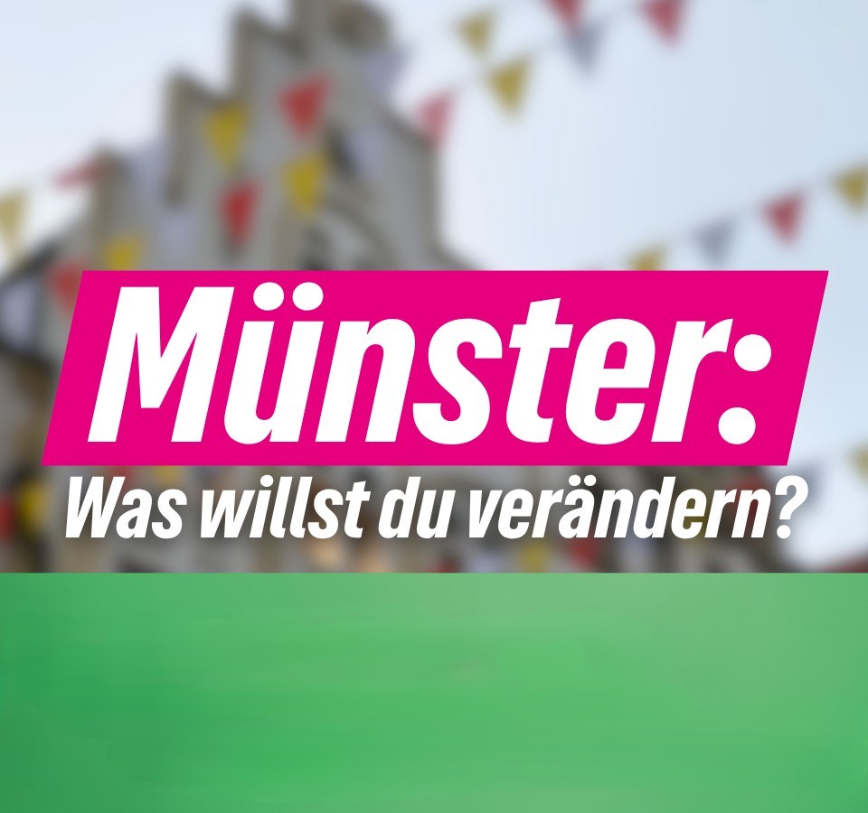 Grüne Ideentour kommt mit Limbach und Zeybek nach Münster