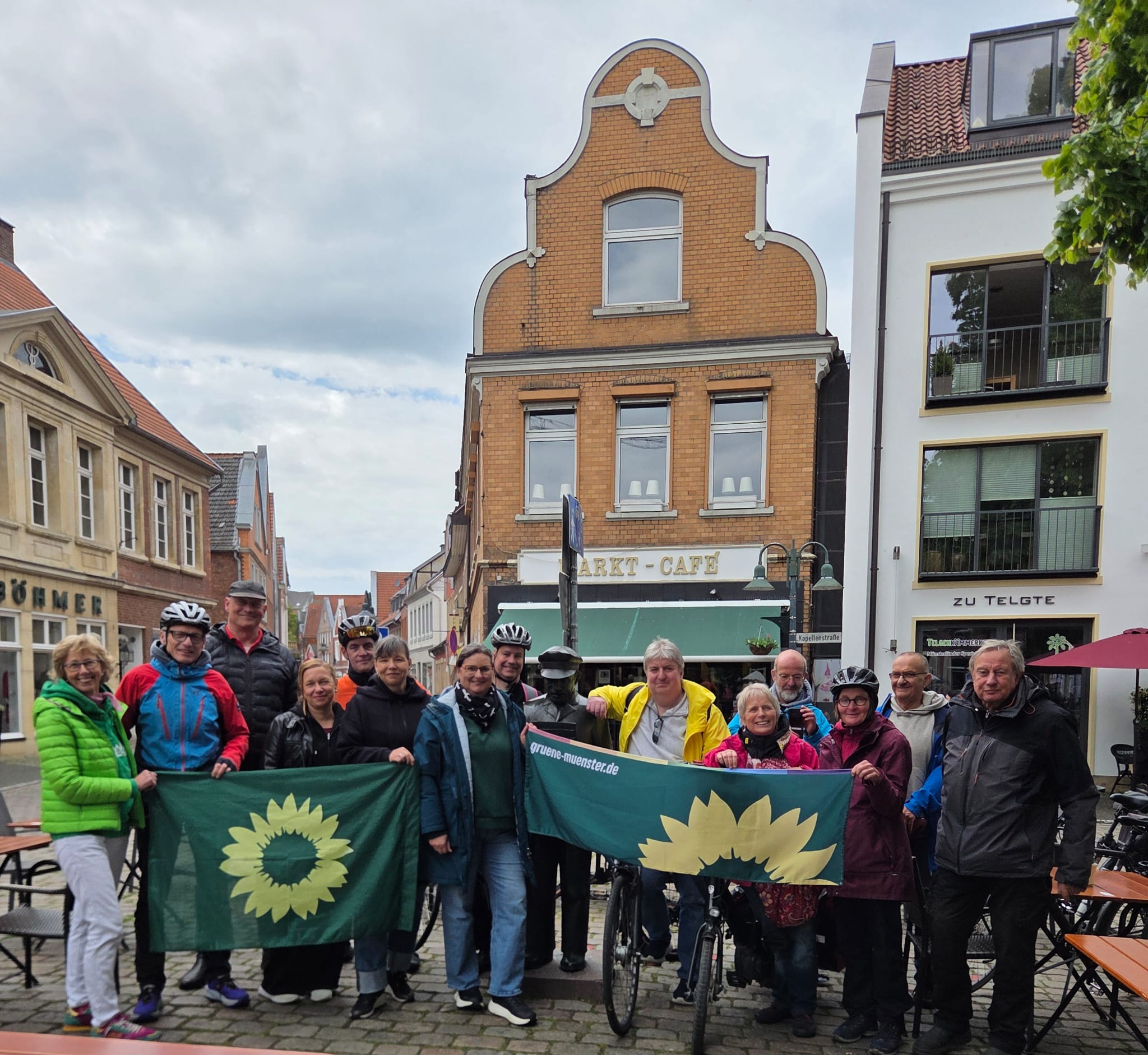 Das grüne Stadtradelteam in Telgte